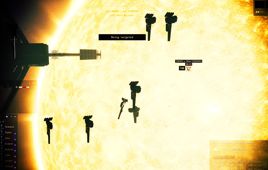The fleet waiting for REAPERS in Egon on 11 January 2025